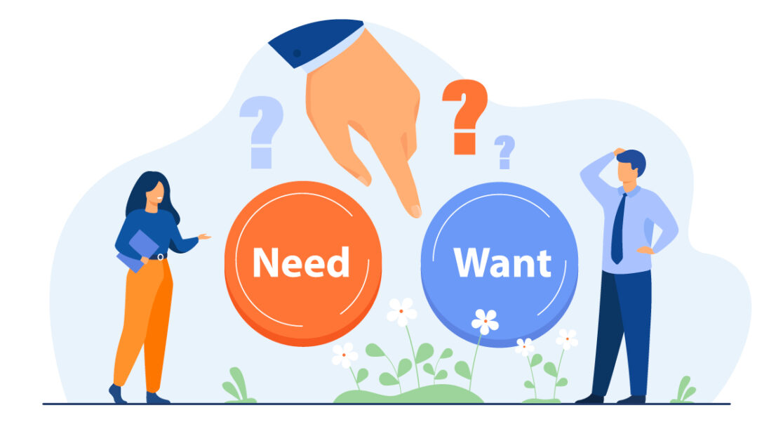 Concept of Needs, Wants and Demands in Marketing